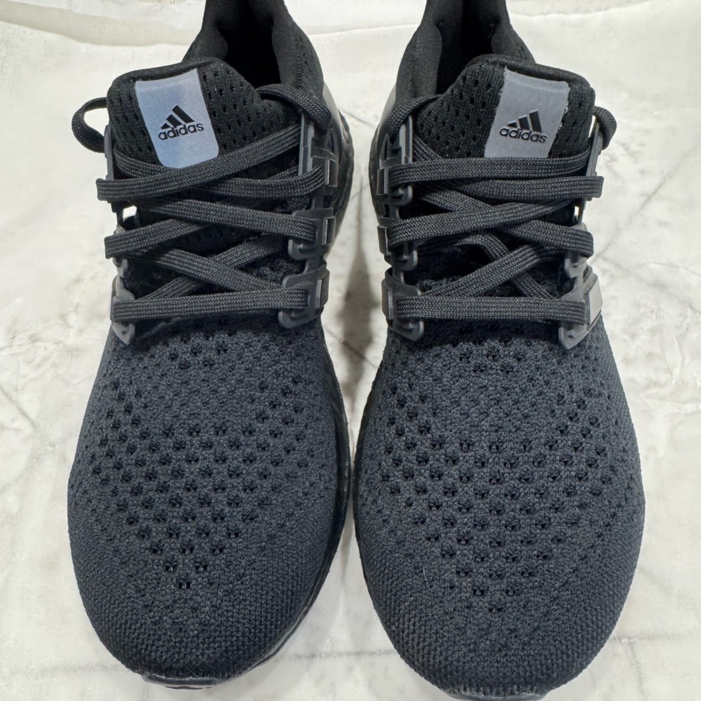 Adidas Ultraboot Black Athletic Shoes-Like new, size 6